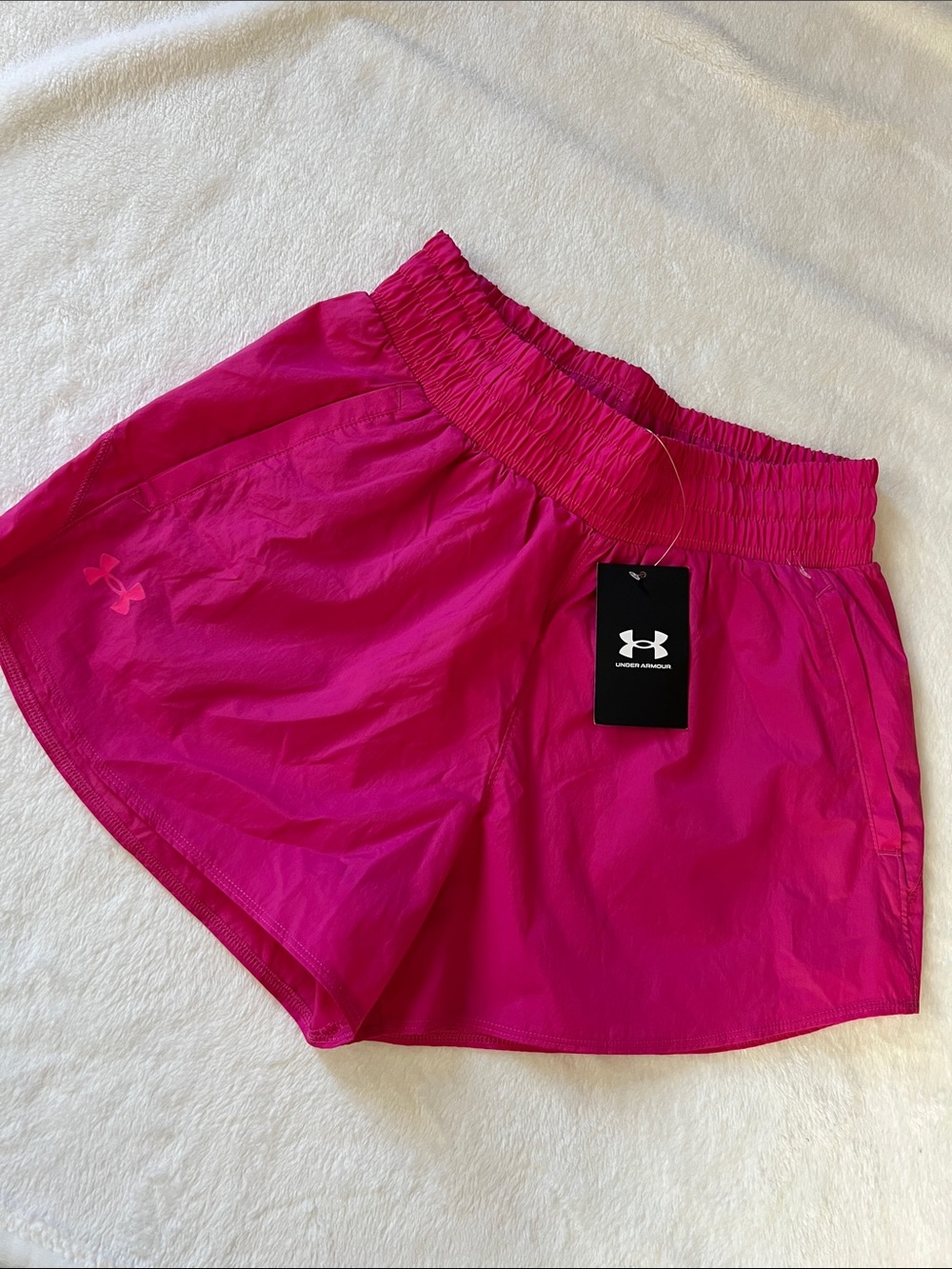 Under Armour Women’s Fuchsia Athletic Shorts